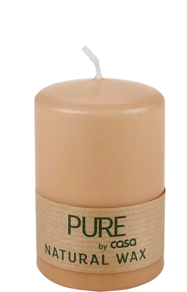 Velas-CASA Pure Vela Cil Ndrica Bege