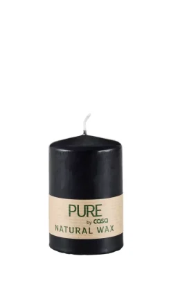 Velas-CASA Pure Vela Cil Ndrica Preto