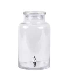 Distribuidor De Bebida-CASA Puri Recipiente Bebida Com Torneira Transparente