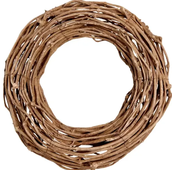 Flores Artificiais-CASA Rattan Coroa Natural