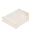 Luvas De Banho-CASA Recycle Luvas De Banho Conjunto De 2 Creme Branco