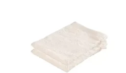 Luvas De Banho-CASA Recycle Luvas De Banho Conjunto De 2 Creme Branco
