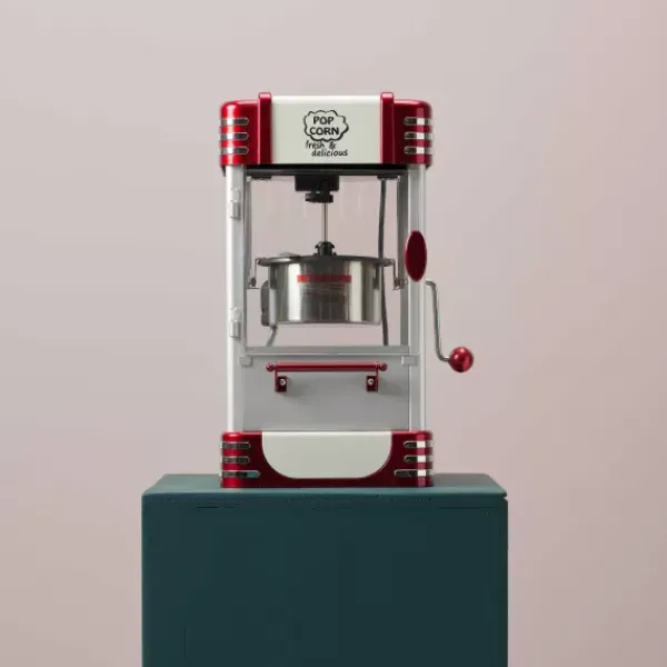 M Quinas De Cozinha-CASA Retro Fun M Quina Para Fazer Pipocas Xl Vermelho