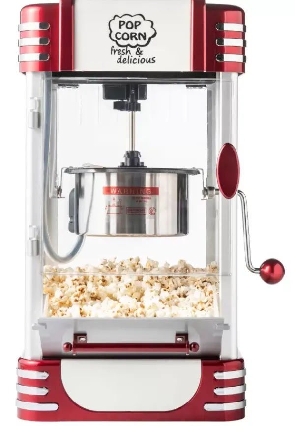 M Quinas De Cozinha-CASA Retro Fun M Quina Para Fazer Pipocas Xl Vermelho