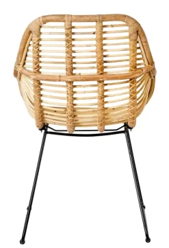 Cadeiras Sala Jantar-CASA Rotan Cadeira Para Sala De Jantar Natural