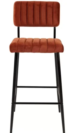 Cadeiras De Bar-CASA Roxy Banco De Bar Assento P. 44Cm Castanho