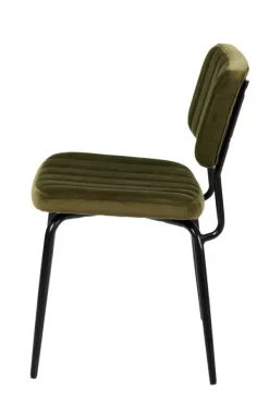 Cadeiras Sala Jantar-CASA Roxy Cadeira De Sala De Jantar Largura: 46Cm Verde