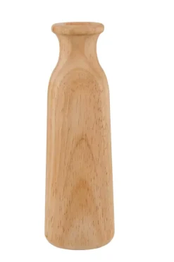 Jarras-CASA Rubberwood Jarra Deco Natural