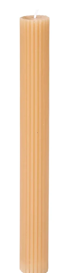 Velas-CASA Rustic Vela Rib Castanho