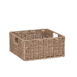 Cestos De Arrumação-CASA Seagrass Cesto De Arrumação Natural