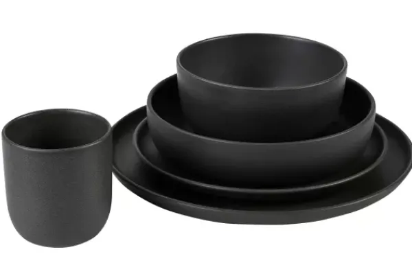 Canecas-CASA Soul Coal Caneca Escuro Cinzento