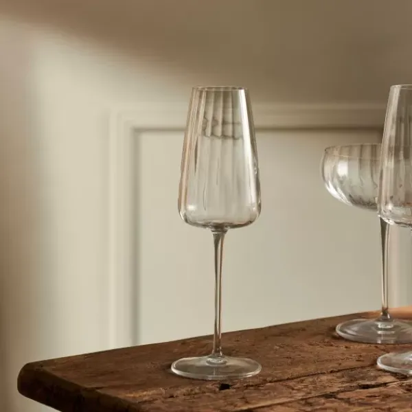 Copos Para Champanhe-CASA Speakeasies Flute Transparente