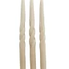 Velas-CASA Spiral Conjunto De 3 Velas Taupe Bege