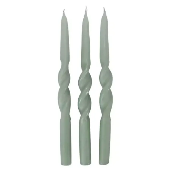Velas-CASA Spiral Vela Spiral Verde