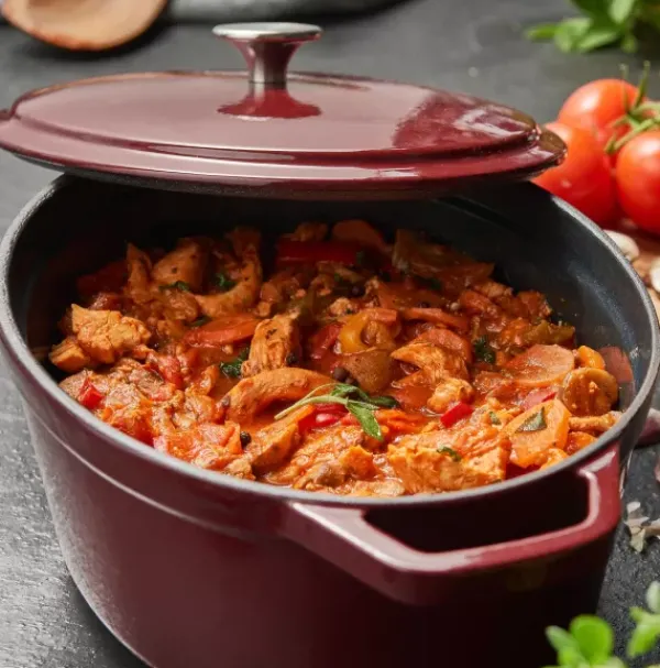 Tachos-CASA Stew Tacho Oval Vermelho Escuro