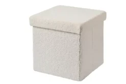 Pufes De Arrumação-CASA Stor Pufe Articulado Pufe Branco