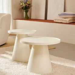 Mesas De Apoio-CASA Taylor Mesa Auxiliar Areia