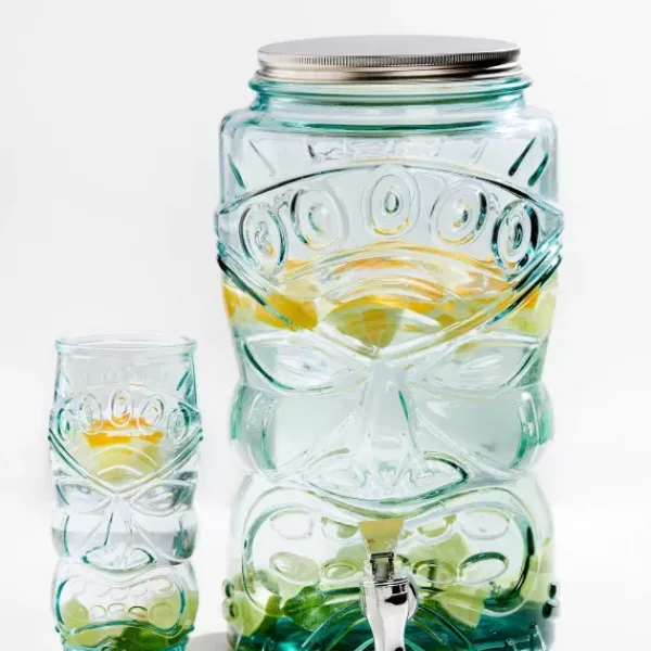 Distribuidor De Bebida-CASA Tiki Recipiente Para Bebida Transparente