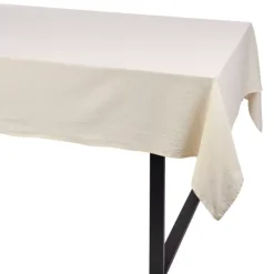 Toalhas De Mesa-CASA Tila Toalha De Mesa Cru Branco