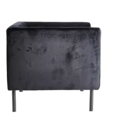 Poltronas-CASA Tilly Poltrona F Brica:Veludo Preto