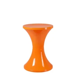 Tamborete-CASA Timba Banco Cor-De-Laranja