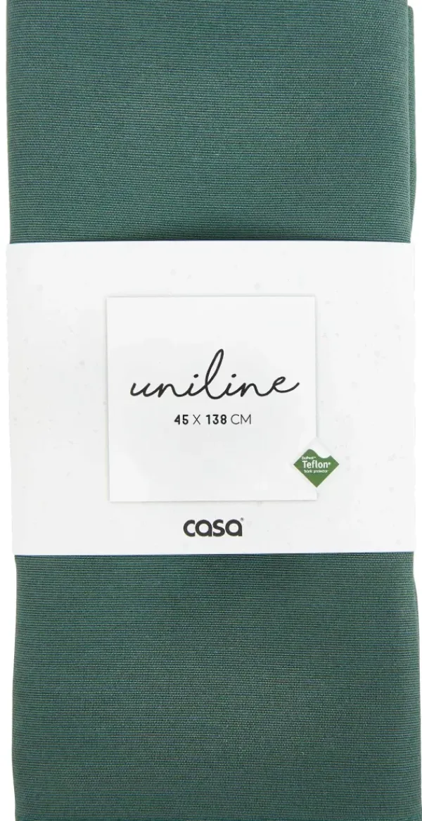 Caminhos De Mesa-CASA Uniline Caminho De Mesa Escuro Verde