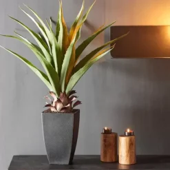Plantas Artificiais-CASA Vera Alo Vera Verde