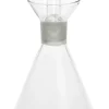 Azeiteiras-CASA Vergine Recipiente Torneira Azeite, Vinagre Transparente