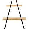 Estantes De Parede-CASA Vermont Estante De Parede Preto, Natural