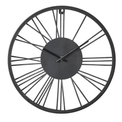 Rel Gios-CASA Wheel Rel Gio De Parede Preto